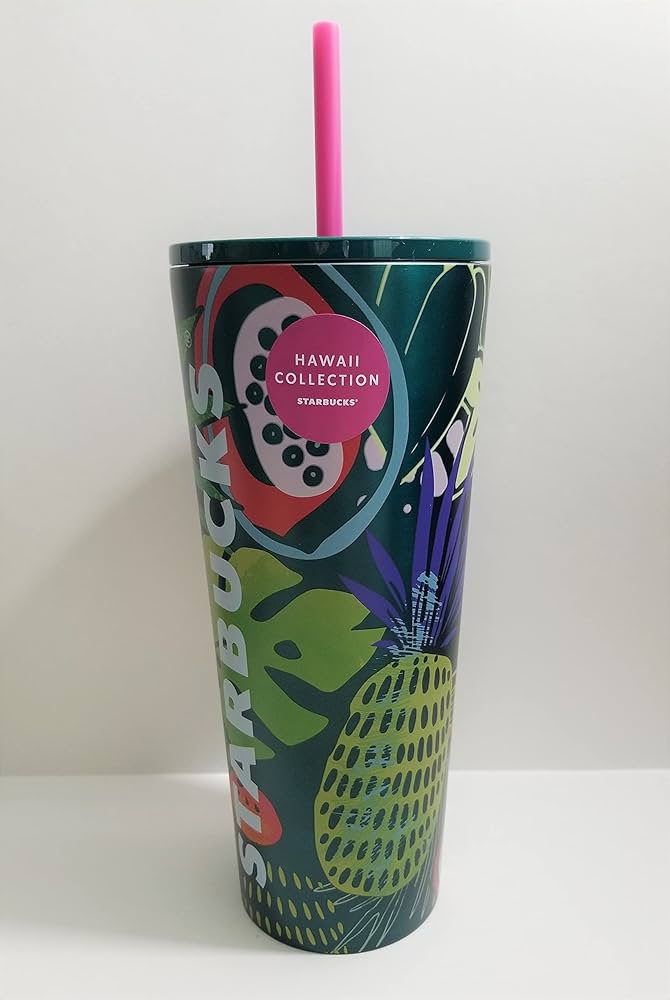 Amazon.com | Starbucks Hawaii Collection Palm Leaf Tropical